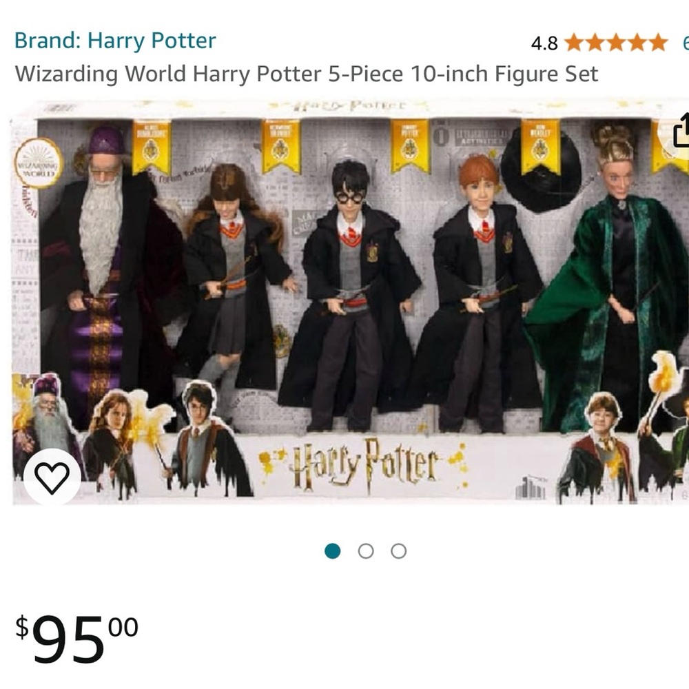 Wizarding World Harry Potter 5-Piece 10-inch Figure Set